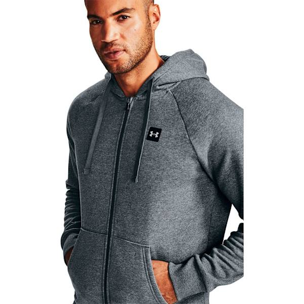 Under Armour Hættetrøje Rival Fleece Fz Grå L / Regular Mand