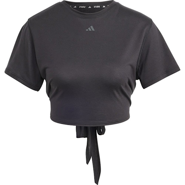 Adidas Lyhythihainen T-paita Yoga St Wrap Musta S Nainen