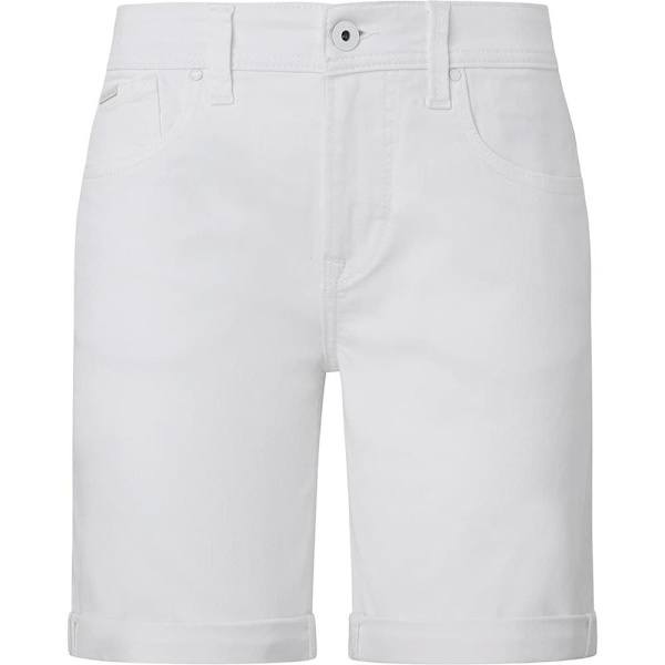 Pepe Jeans Pl801000ta8-000 Poppy Shorts Vit 25 Kvinna