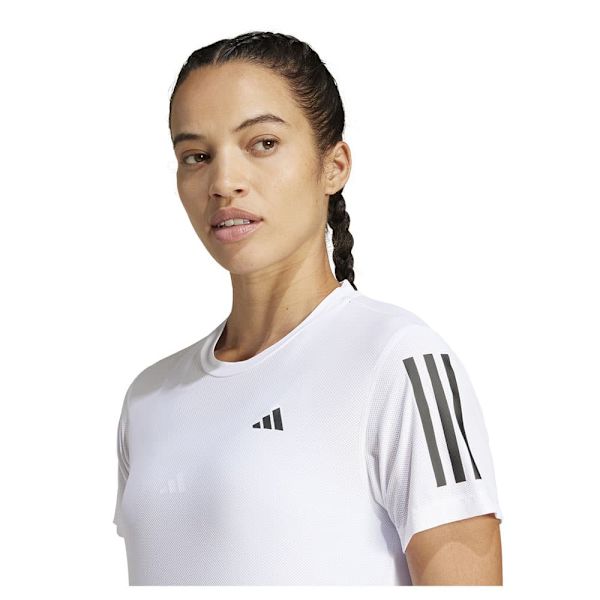 Adidas Own The Run Climacool Colorblock T-shirt Med Korta ärmar  XS Kvinna