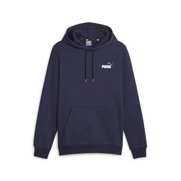 Puma Sweatshirt 674471 Ess+ 2 Col Small Log Blå S Mand