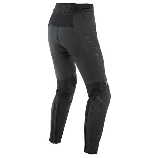 Dainese Lange Bukser Pony 3 Leather Sort 44 Kvinde