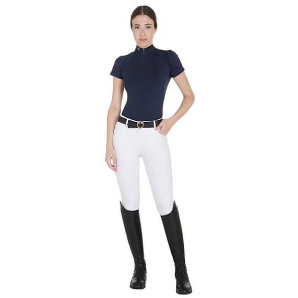 Equestro Technical Zip Kortärmad Polotröja  S