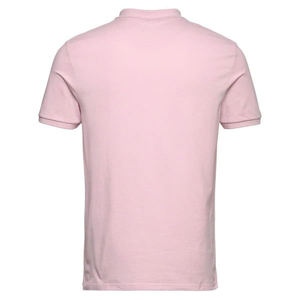 Lyle & Scott Plain Kortærmet Polo Rosa XL Mand