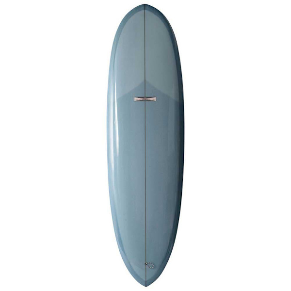 G&s Surfboards Surfbräda Drone Tint Gloss&polished Us Box 2 Side Future 6´6´´ Blå 198.1 cm