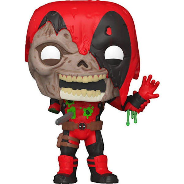 Funko Marvel Zombies Deadpool Pop-figur Röd