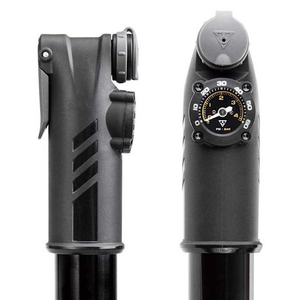 Topeak Mini Pumpe Mountain Tt G Sort 253 mm / 60 psi