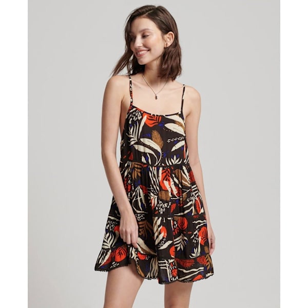 Superdry Kjole Vintage Mini Beach Cami Sort 2XS Kvinde