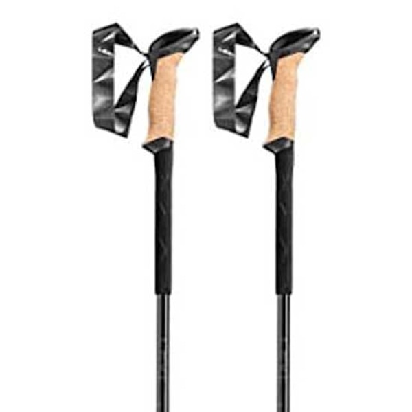Leki Polakker Black Series Carbon Sort 100-135 cm