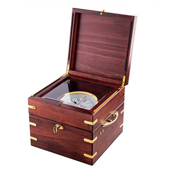 Autonautic Instrumental Professionell Marin Kronometer Cmq Guld