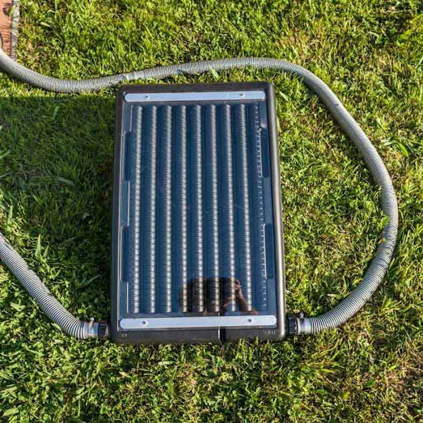 Gre Värmesystem För Pool över Marken Solar 1 Enhet För Varje 7 M³ Ø32/38 Mm Silver 72.2x48.7x9.16 xm