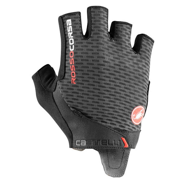 Castelli Handskar Rosso Corsa Pro V Grå XS Man
