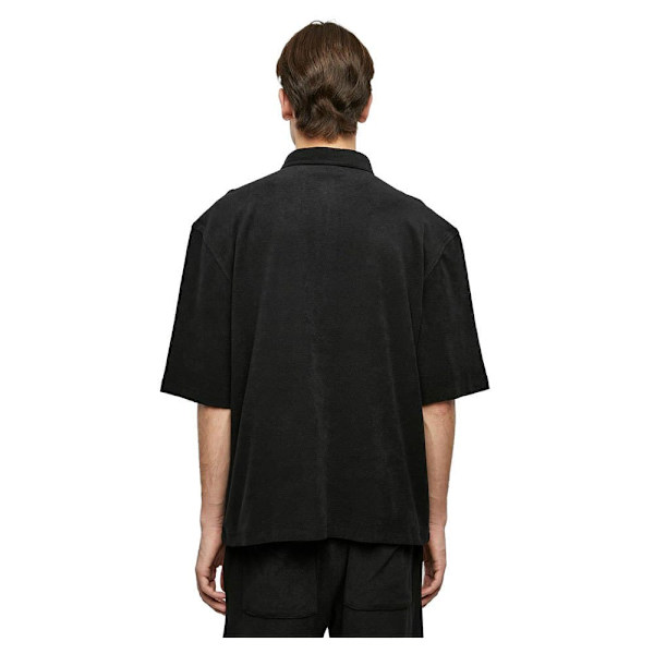 Urban Classics Boxy Towel Kortærmet Skjorte Sort L Mand