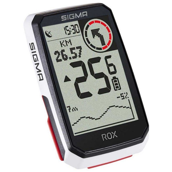 Sigma Cykelcomputer Med Hr-sæt Rox 4.0 Sort