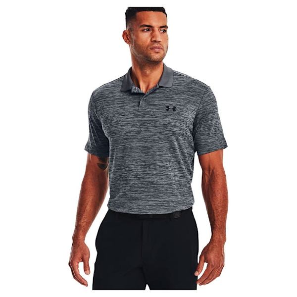 Under Armour Kortärmad Piké Performance 3.0 Grå L / Regular Man