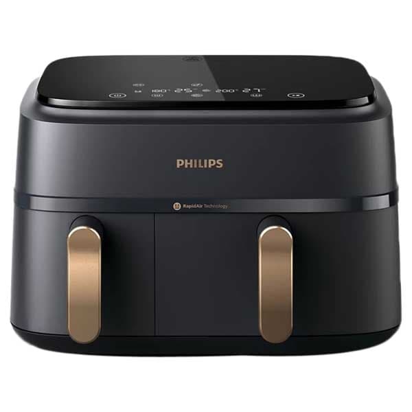Philips Versuni Serie 3000 Rapid Air 9l Airfryer  9 Liters / EU Plug Kul, Kobberfarve, Grå