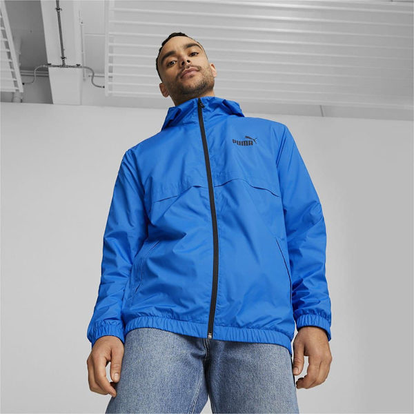 Puma Takki Ess Solid Windbreake Sininen M Mies