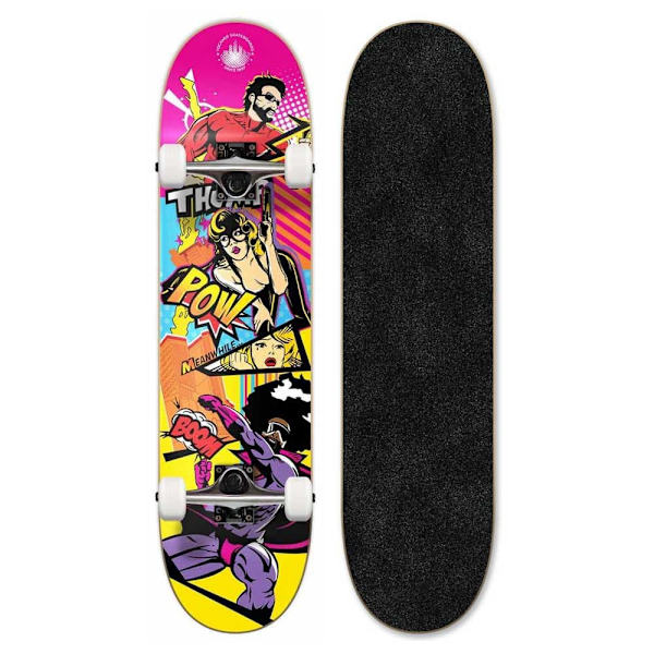 Yocaher Skateboard Graphic Comix Series Action 7.75´´ Flerfärgad 31 Inches
