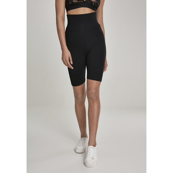 Urban Classics Tb2632a Shorts Med Høj Talje 2 Enheder Sort S Kvinde