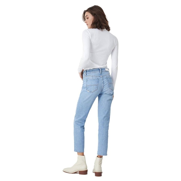Salsa Jeans 126044-850 Cropped True Slim Light Cropped True Slim Light Jeans Blå 25 / 28 Kvinde
