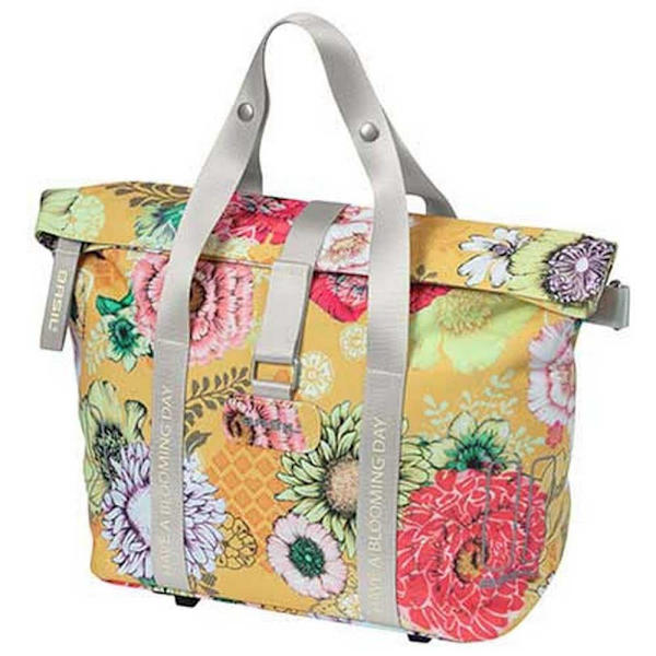 Basil Laukku Bloom Field Klickfix 11l Keltainen