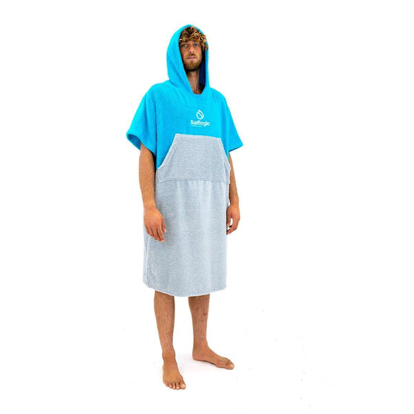 Surflogic Logo Changing Robe Vit,Blå