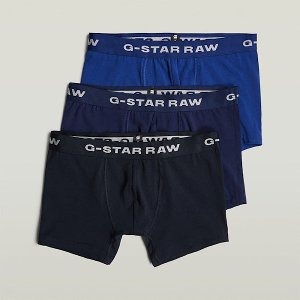 G-star D23773-d516 Boxerit 3 Yksiköt Sininen S Mies