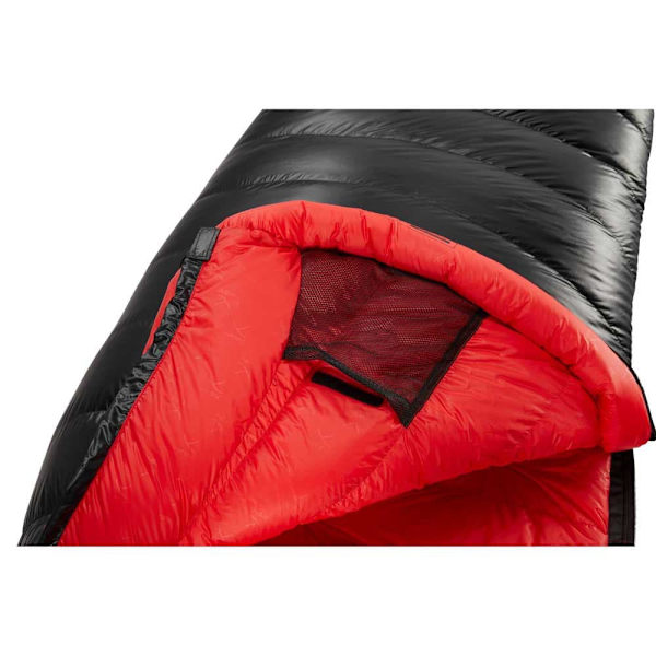 Nordisk Vib 800 Sovsäck Svart Short / Left Zipper