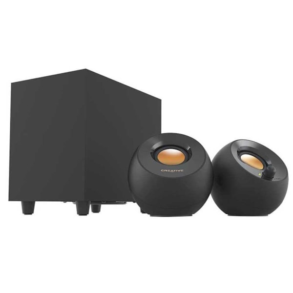 Creative Højttalersystem Pebble Plus Sort