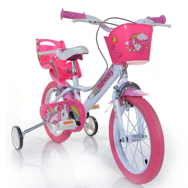 Dino Bikes Unicorn 16 Cykel Rosa 6-8 Years Dreng