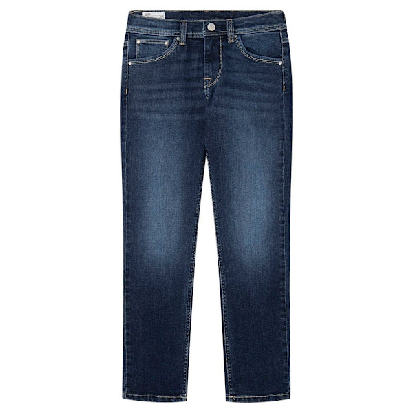 Pepe Jeans Jeans Pb201840 Cashed Blå 14 Years Pojke