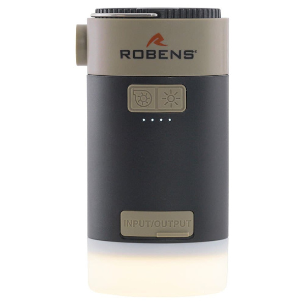 Robens Inflator+lampe+usb-c Batteri Cornival 3in1 Transparent