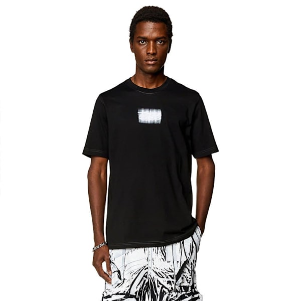 Diesel Kortærmet T-shirt Just N4 Sort L Mand