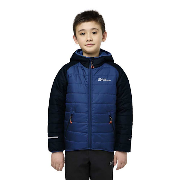 Jack Wolfskin Zenon Jacka Blå 152 cm Pojke