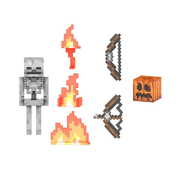 Minecraft Diamantniveau Skeletfigur