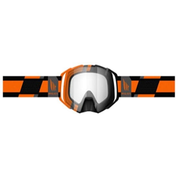 Mt Helmets Beskyttelsesbriller Mx Evo Stripes Orange,Sort