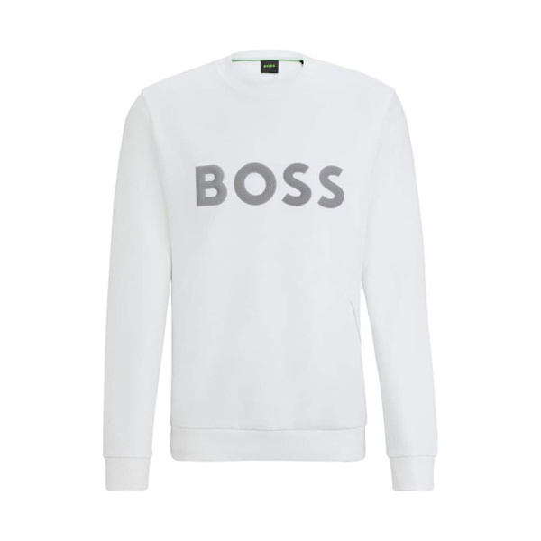Boss Sweatshirt Salbo 1 Hvid M Mand