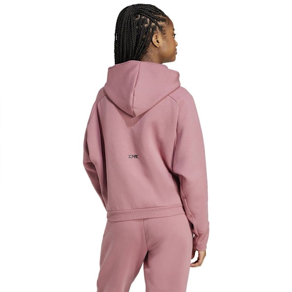 Adidas Z.n.e. Sweatshirt Med Dragkedja Rosa S / Regular Kvinna