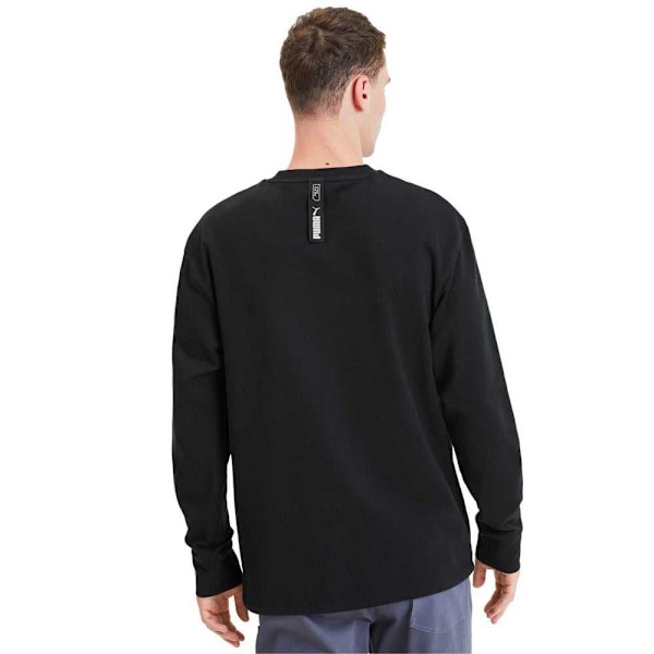Puma Sweatshirt Nu-tility Crew Sort L Mand