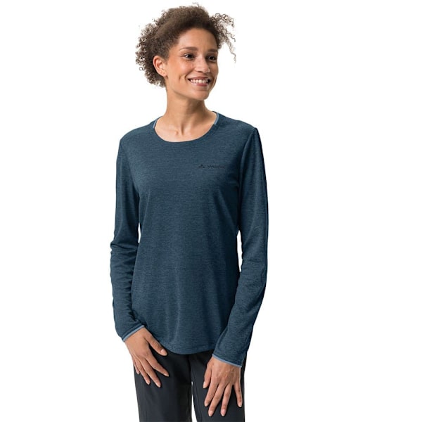 Vaude Långärmad T-shirt Essential Blå 40 Kvinna