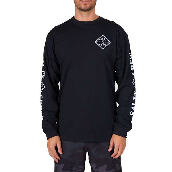 Salty Crew Langærmet T-shirt Tippet Premium Sort M Mand