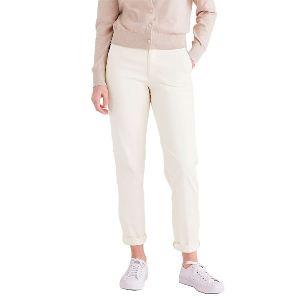 Dockers Weekend Slim Ankle Chinobyxor Beige 32 / L Kvinna