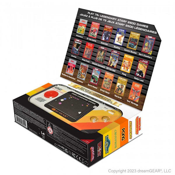 My Arcade Spil Retro Konsol Pocket Player Atari 100
