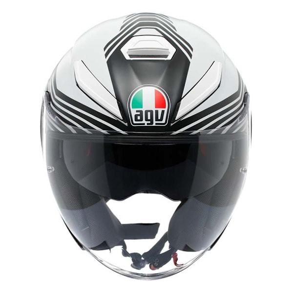 Agv K5 Jet Evo åben Hjelm Sort L