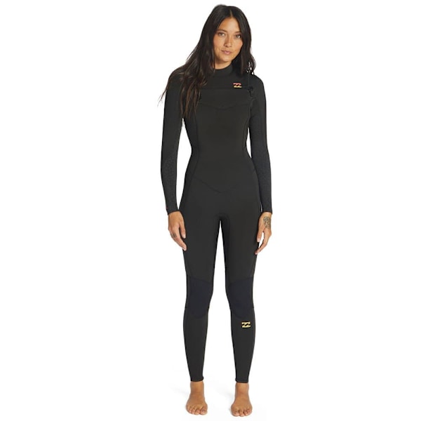 Billabong Langærmet Neoprendragt Med Brystlynlås 54 Synergy 4 Mm Sort XL