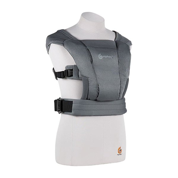Ergobaby Bärsele Embrace Newborn Soft Air Mesh Washed Grå
