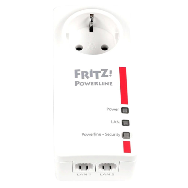 Avm Plc Adapter Fritz!powerline 1220e Set Hvid