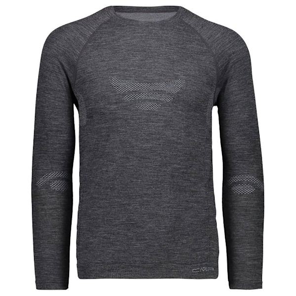 Cmp Langærmet Basislag Seamless Sweat 39y4017 Grå M-L Mand