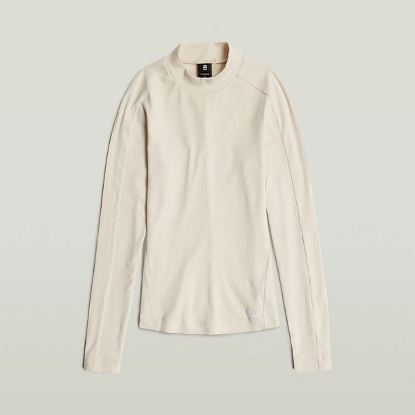 G-star D25033-d850 T-shirt Med Lange ærmer Beige XL Kvinde