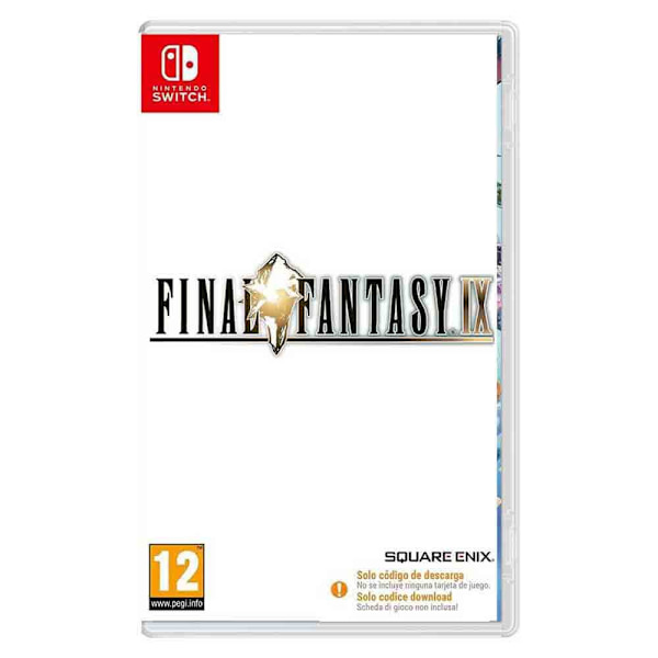 Koch Media Kode I æske Switch Final Fantasy Ix Transparent PAL